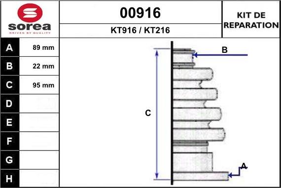 SNRA 00916 - Bellow, drive shaft autospares.lv