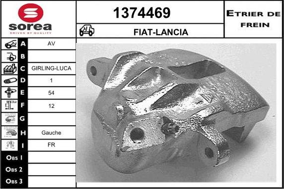 SNRA 1374469 - Brake Caliper autospares.lv