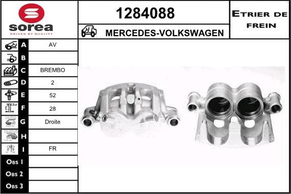 SNRA 1284088 - Brake Caliper autospares.lv