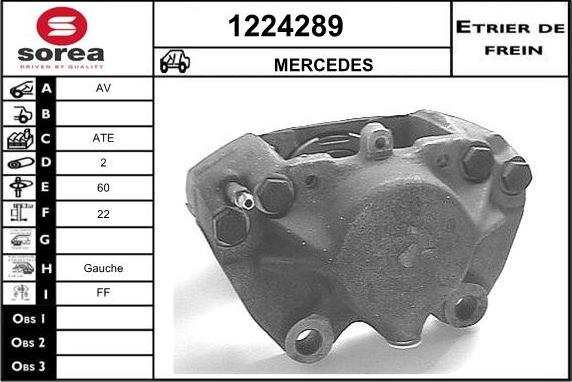 SNRA 1224289 - Brake Caliper autospares.lv