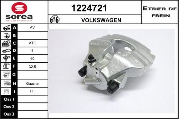 SNRA 1224721 - Brake Caliper autospares.lv