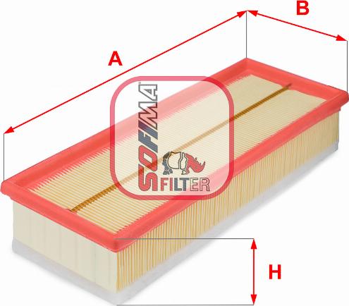 Sofima S 9502 A - Air Filter, engine autospares.lv