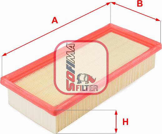 Sofima S 9012 A - Air Filter, engine autospares.lv