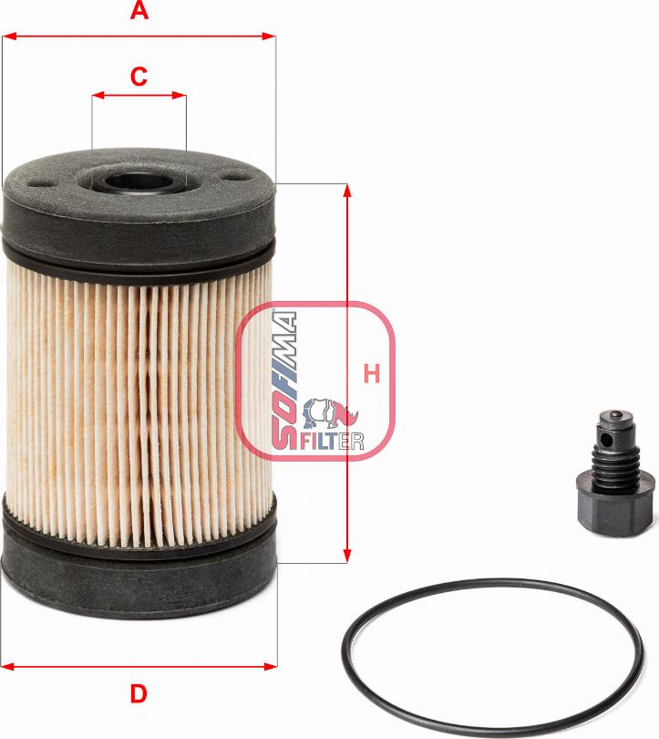 Sofima S 4402 U - Urea Filter autospares.lv