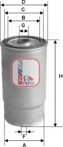 Sofima S 4525 NR - Fuel filter autospares.lv