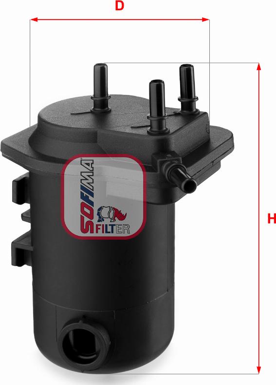 Sofima S 4050 NR - Fuel filter autospares.lv