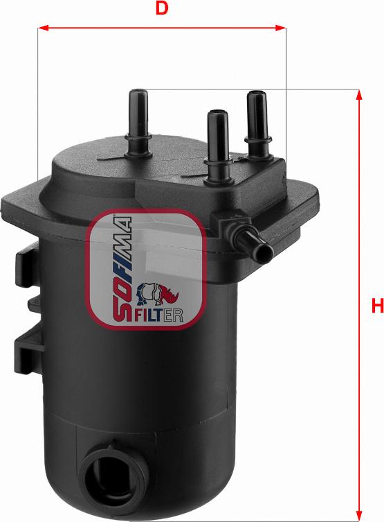 Sofima S 4052 NR - Fuel filter autospares.lv