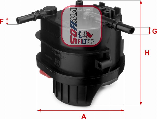 Sofima S 4015 NR - Fuel filter autospares.lv