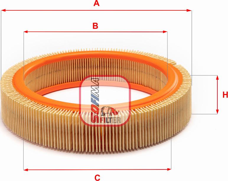 Sofima S 4360 A - Air Filter, engine autospares.lv