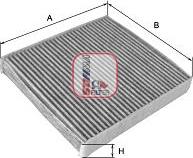 Sofima S 4331 CA - Filter, interior air autospares.lv