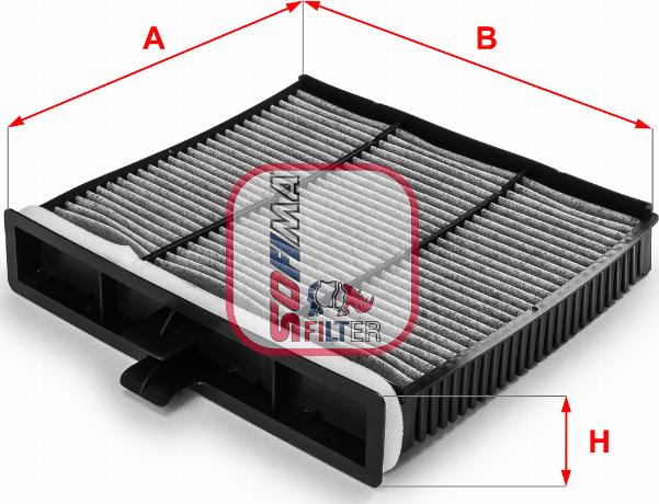 Sofima S 4237 CA - Filter, interior air autospares.lv