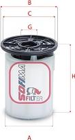 Sofima S4H2ONE - Fuel filter autospares.lv