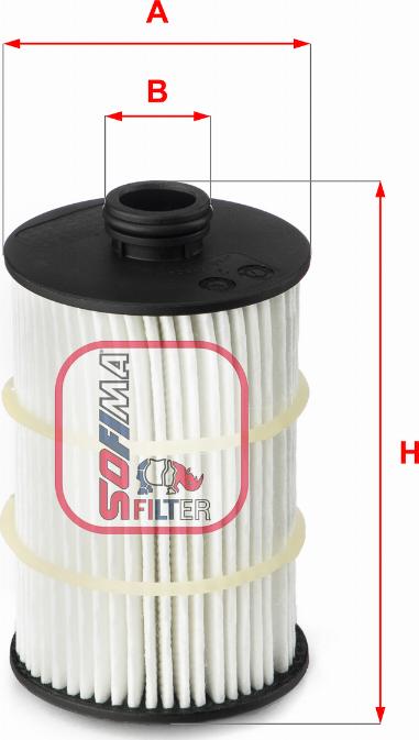 Sofima S 5090 PE - Oil Filter autospares.lv