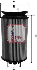 Sofima S 5092 PE - Oil Filter autospares.lv