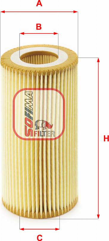 Sofima S 5040 PE - Oil Filter autospares.lv