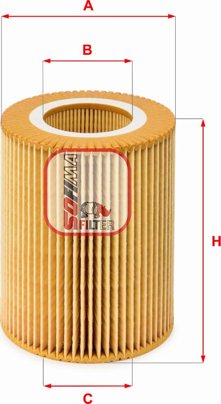 Sofima S 5004 PE - Oil Filter autospares.lv