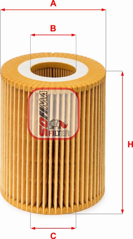 Sofima S 5085 PE - Oil Filter autospares.lv