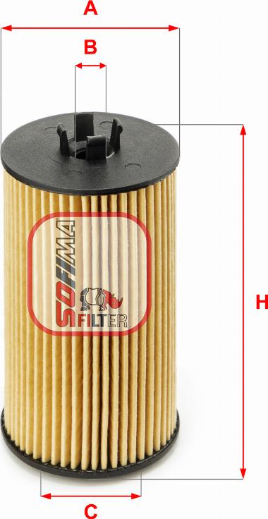 Sofima S 5199 PE - Oil Filter autospares.lv