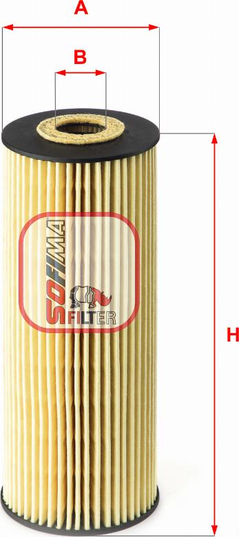 Sofima S 5162 PE - Oil Filter autospares.lv