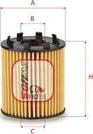 Sofima S 5258 PE - Oil Filter autospares.lv