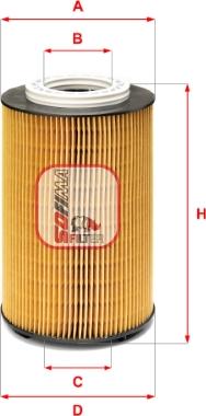 Sofima S 5235 PE - Oil Filter autospares.lv