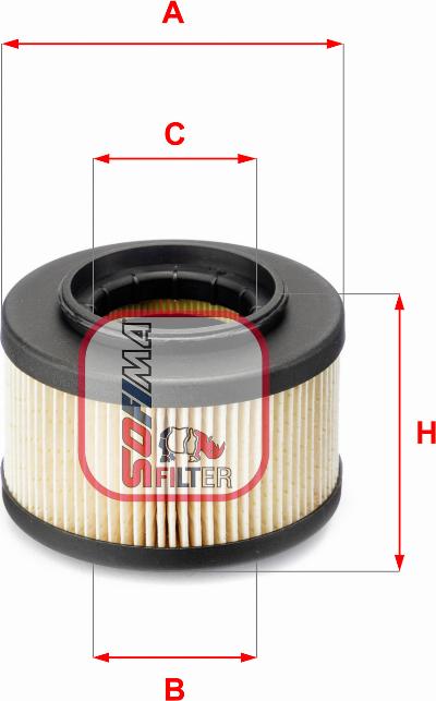 Sofima S 6013 NE - Fuel filter autospares.lv