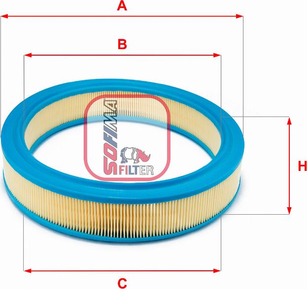 Sofima S 6102 A - Air Filter, engine autospares.lv