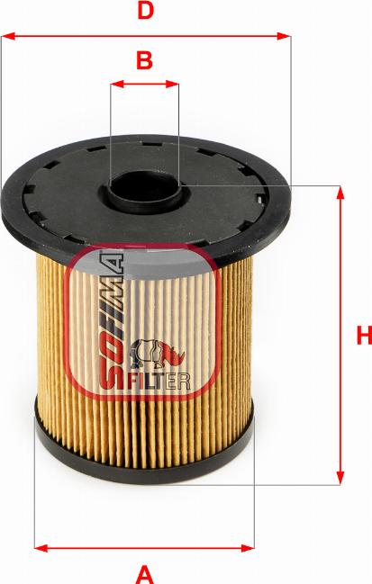 Sofima S 0914 NC - Fuel filter autospares.lv