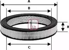 Sofima S 7873 A - Air Filter, engine autospares.lv