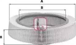 Sofima S 9660 A - Air Filter, engine autospares.lv