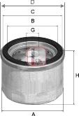 Sofima S 7A86 A - Urea Filter autospares.lv