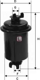 Sofima S 1550 B - Fuel filter autospares.lv