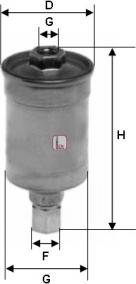 Sofima S 1511 B - Fuel filter autospares.lv