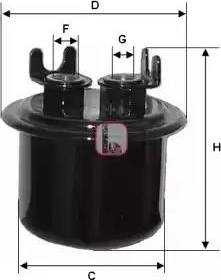 Sofima S 1534 B - Fuel filter autospares.lv