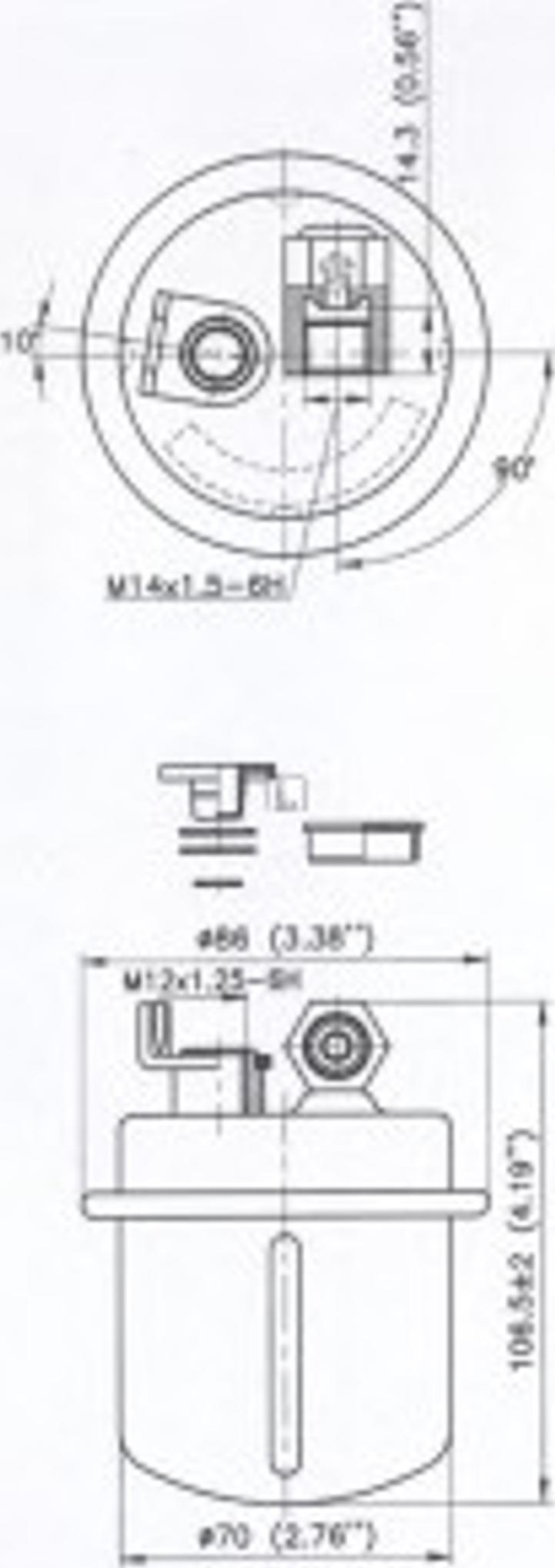 Sofima S 1617 B - Fuel filter autospares.lv