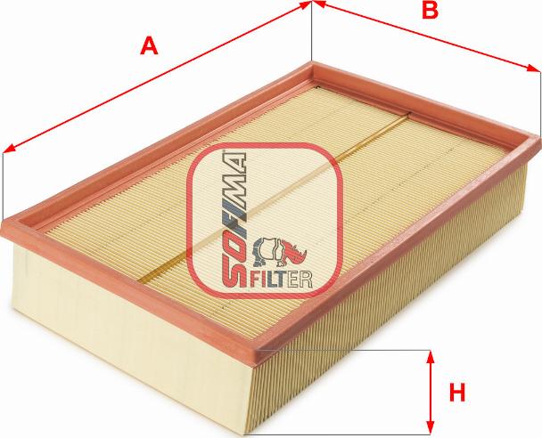 Sofima S 1212 A - Air Filter, engine autospares.lv