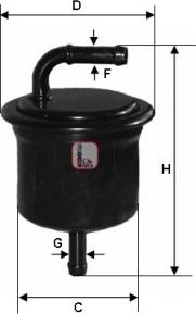 Sofima S 1716 B - Fuel filter autospares.lv