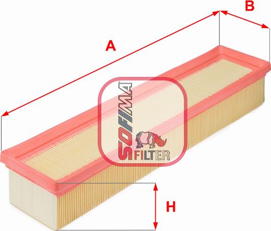 Sofima S 8302 A - Air Filter, engine autospares.lv