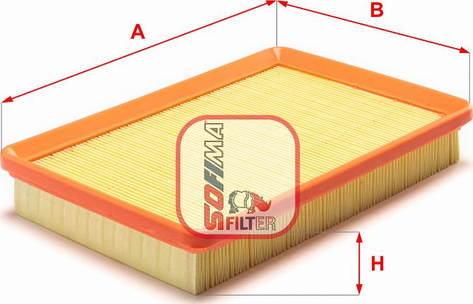 Sofima S 8212 A - Air Filter, engine autospares.lv