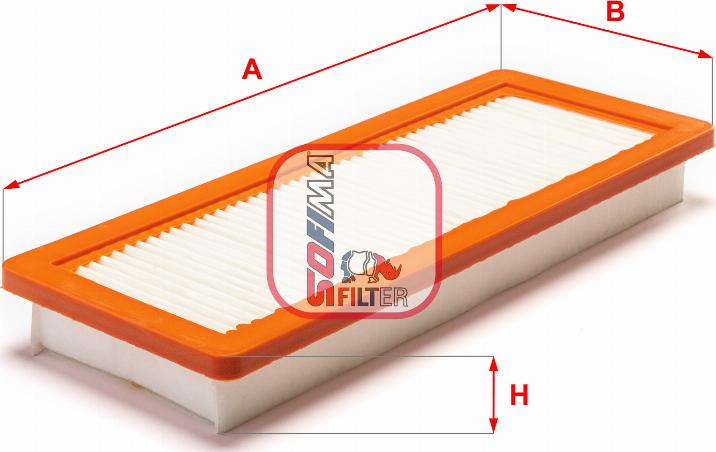 Sofima S 3467 A - Air Filter, engine autospares.lv