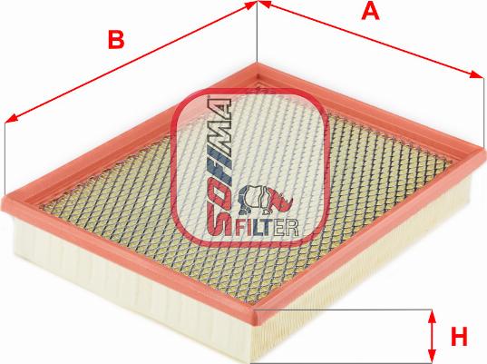 Sofima S 3593 A - Air Filter, engine autospares.lv