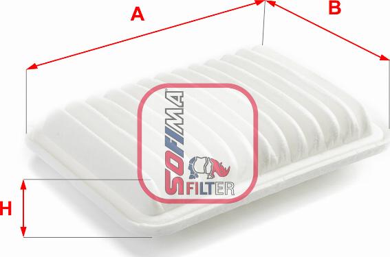 Sofima S 3554 A - Air Filter, engine autospares.lv