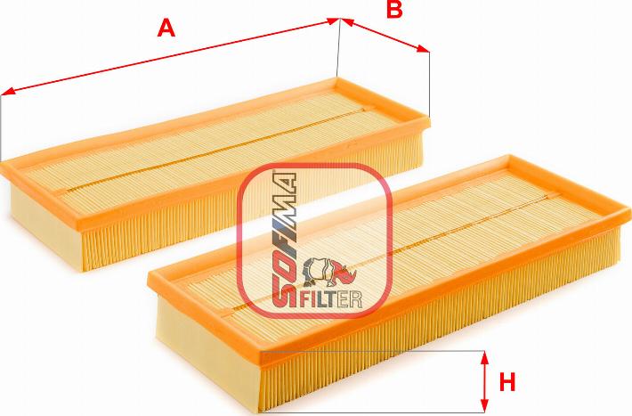 Sofima S 3531 A - Air Filter, engine autospares.lv