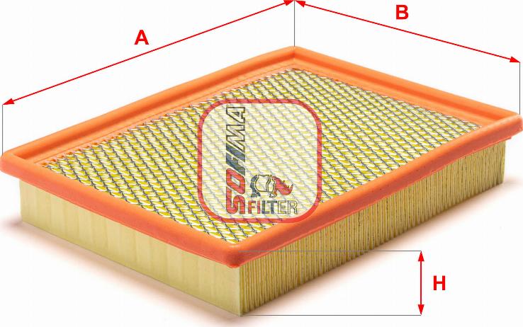 Sofima S 3096 A - Air Filter, engine autospares.lv