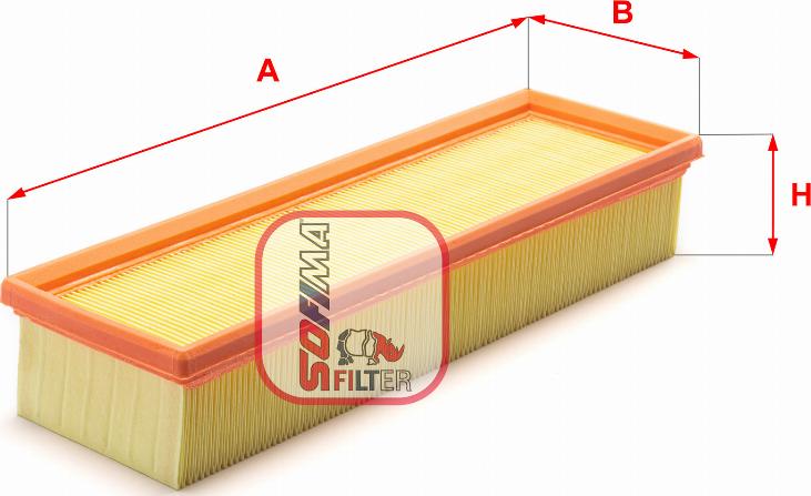 Sofima S 3039 A - Air Filter, engine autospares.lv