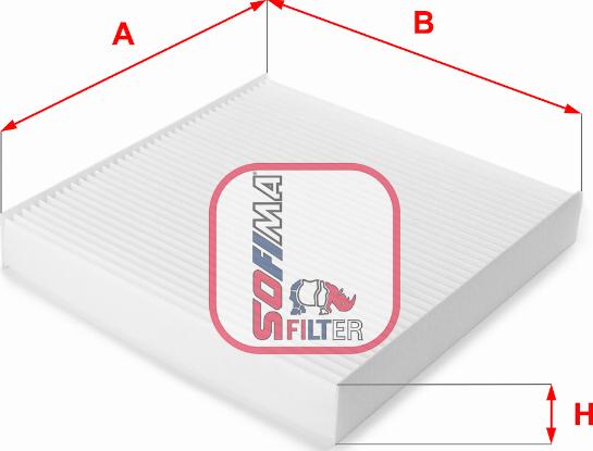 Sofima S 3039 C - Filter, interior air autospares.lv