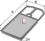 Sofima S 3184 A - Air Filter, engine autospares.lv