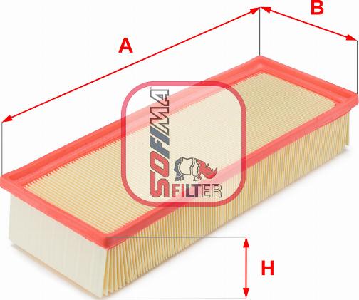 Sofima S 3365 A - Air Filter, engine autospares.lv