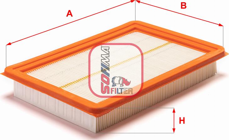 Sofima S 3336 A - Air Filter, engine autospares.lv