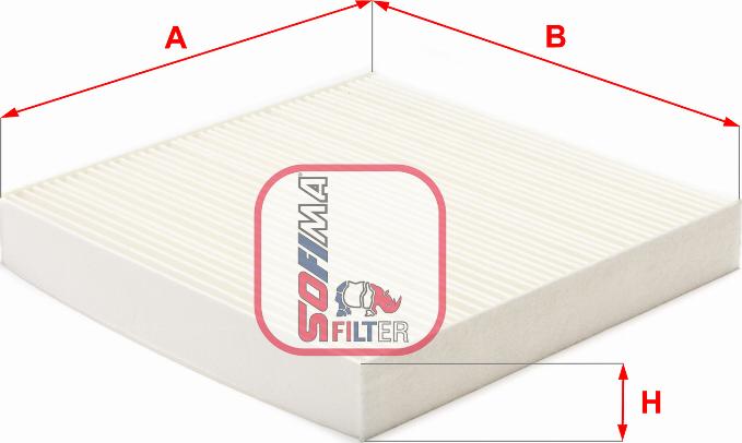 Sofima S 3232 C - Filter, interior air autospares.lv